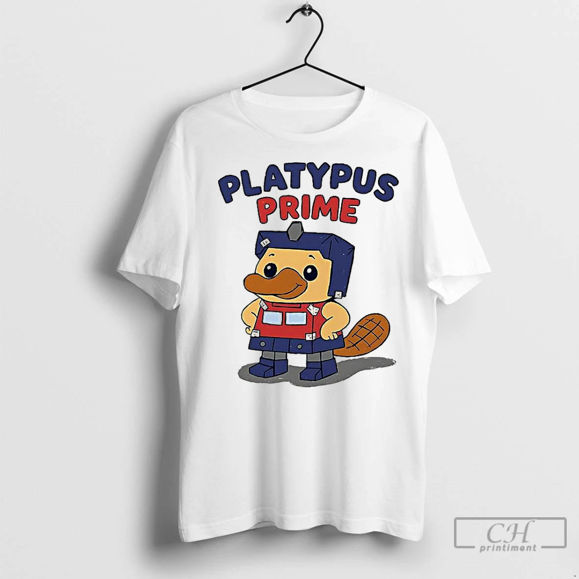 Premium Platypus Prime Optimus Transformers T-Shirts, Hoodie, Sweatshirt | InkNestWear.com