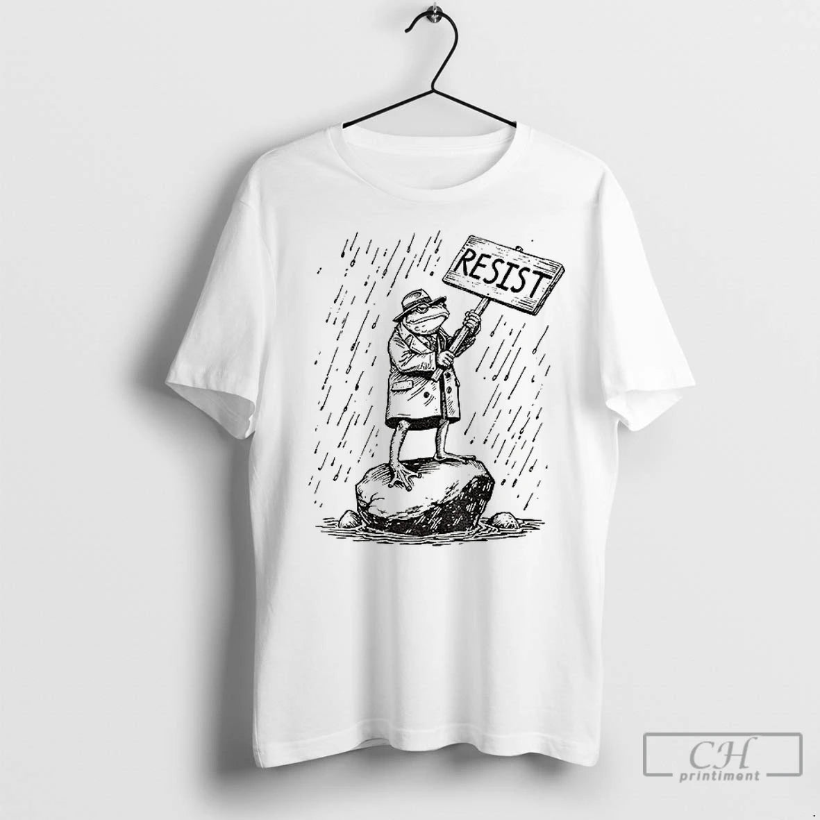 Premium Portland Frog Resist Freedom Anti Maga Anti Trump T-Shirts, Hoodie, Sweatshirt | InkNestWear.com