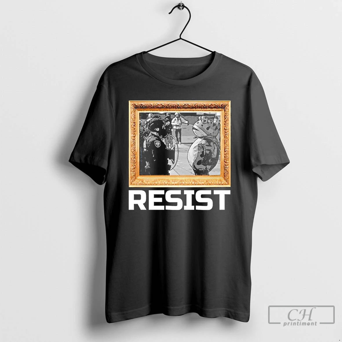 Premium Portland Protest Frog Resist T Shirts Hoodie, Sweatshirt | InkNestWear.com