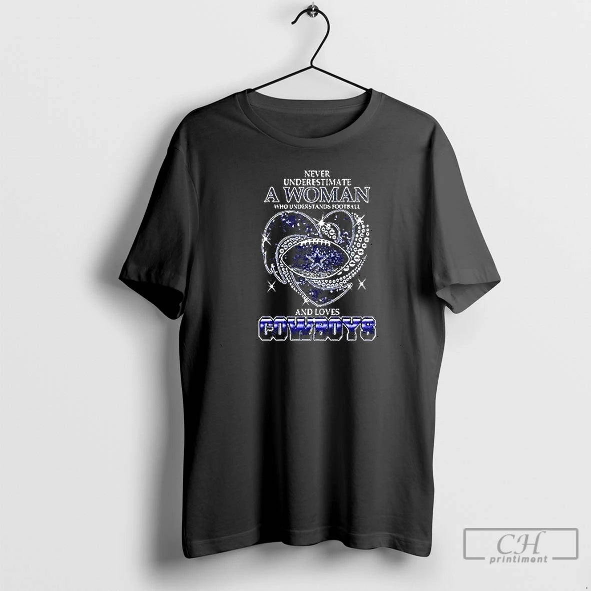 Premium Premium Never Underestimate A Woman Who Understands Football And Loves Dallas Cowboys Style T-Shirts, Hoodie,...
