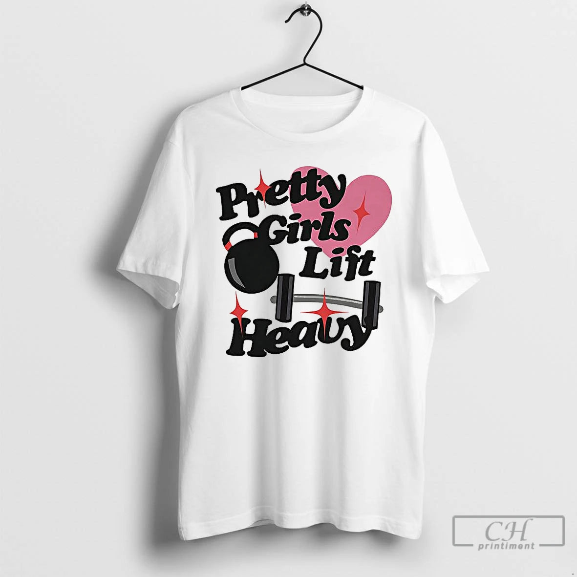 Premium Pretty Girls Like Heavy Gym Dumbbells T-Shirts, Hoodie, Sweatshirt | InkNestWear.com