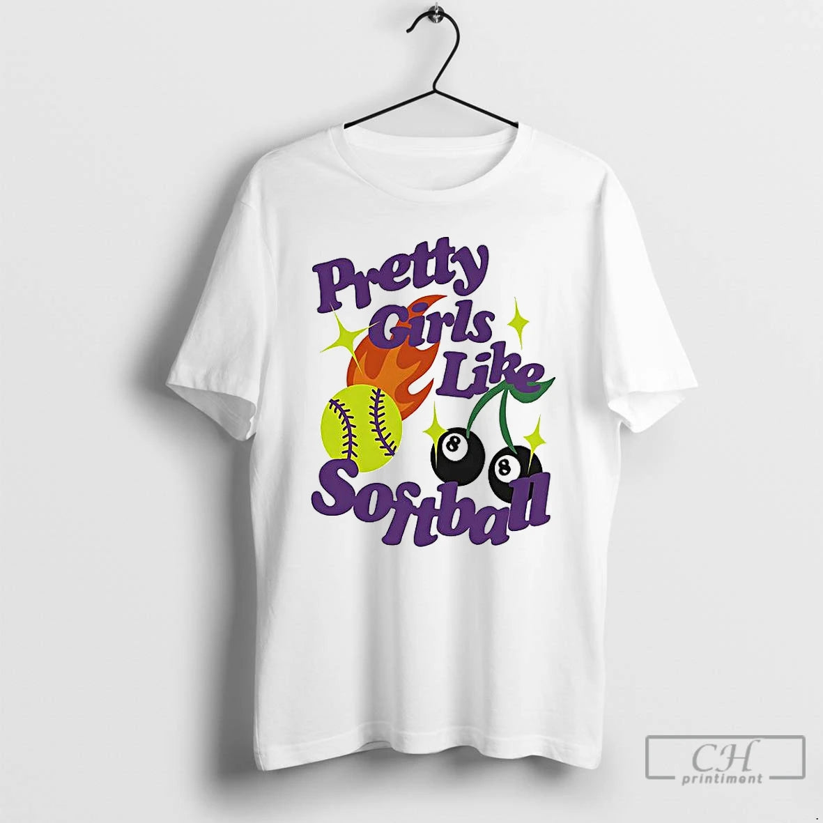 Premium Pretty Girls Like Softball Tennis T-Shirts, Hoodie, Sweatshirt | InkNestWear.com
