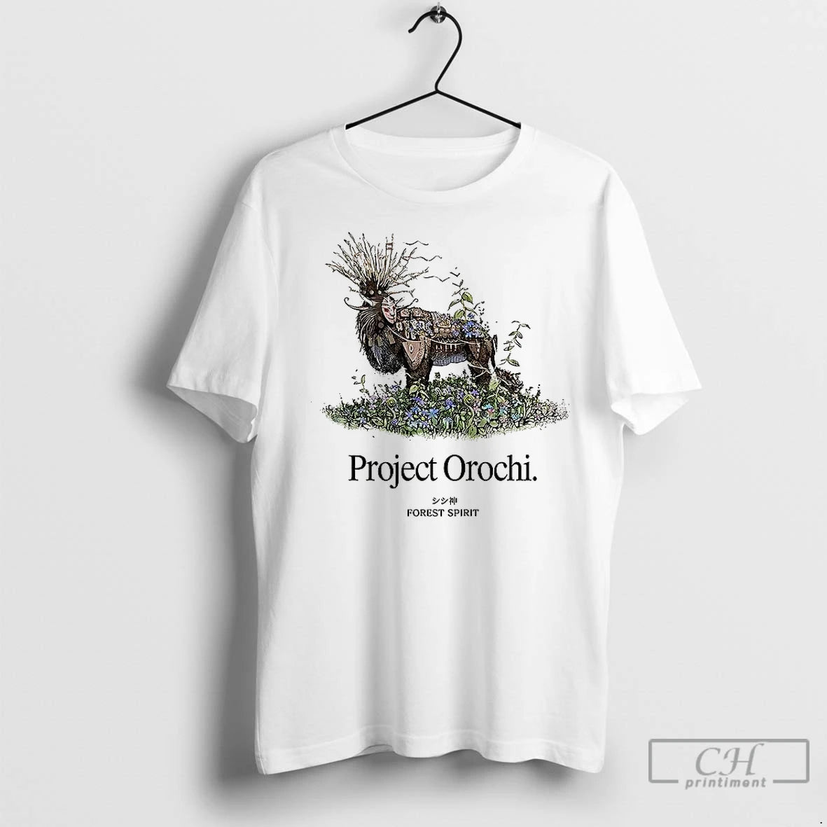 Premium Project Orochi Forest Spirit T-Shirts, Hoodie, Sweatshirt | InkNestWear.com