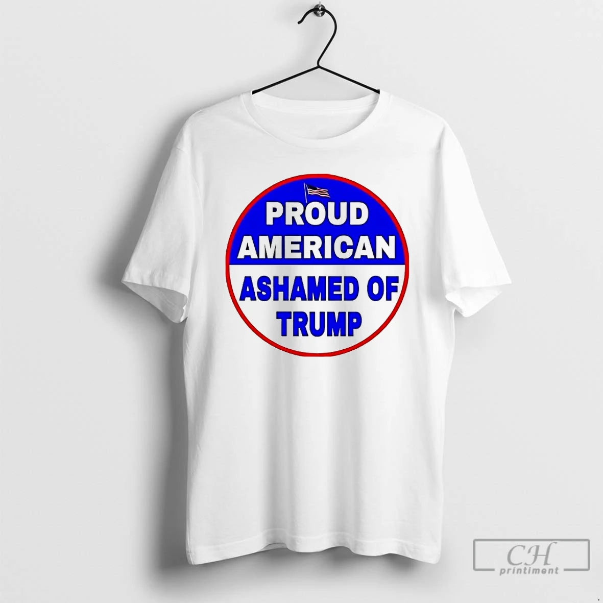 Premium Proud American Ashamed Of Trump 2025 T Shirts Hoodie, Sweatshirt | InkNestWear.com