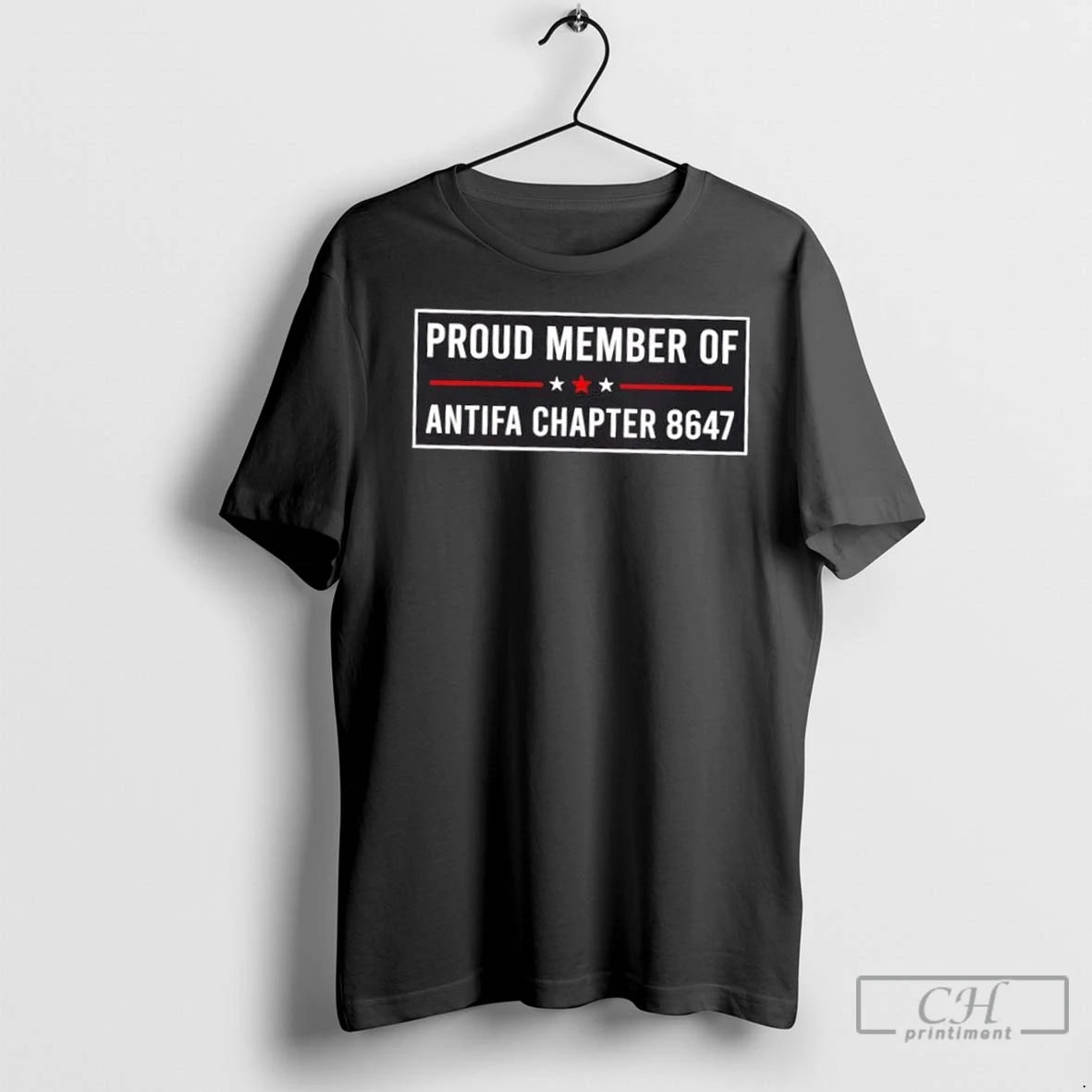 Premium Proud Member Of Antifa Chapter 8647 Stars T-Shirts, Hoodie, Sweatshirt | InkNestWear.com