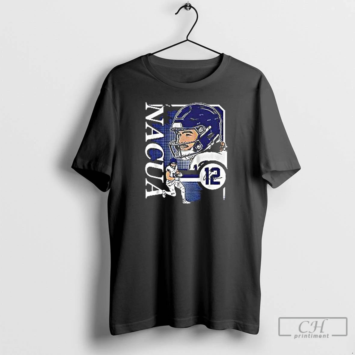 Premium Puka Nacua Collage Frame Number 12 Football T Shirts Hoodie, Sweatshirt | InkNestWear.com