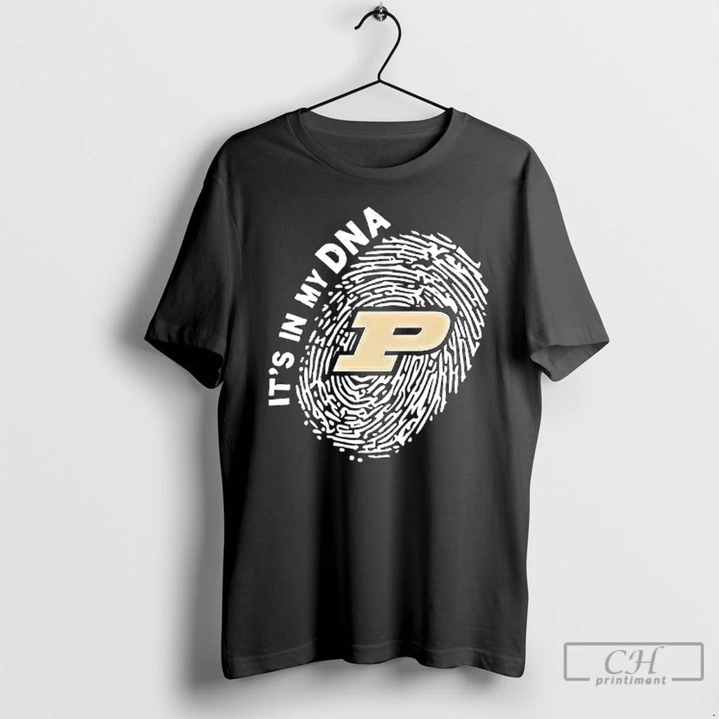 Premium Purdue Boilermakers In My Dna T Shirts Hoodie, Sweatshirt | InkNestWear.com