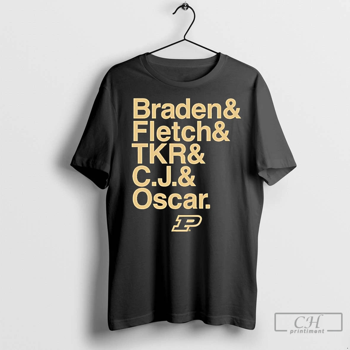 Premium Purdue Boilermakers Starting Team Name Ampersand 2026 T-Shirts, Hoodie, Sweatshirt | InkNestWear.com