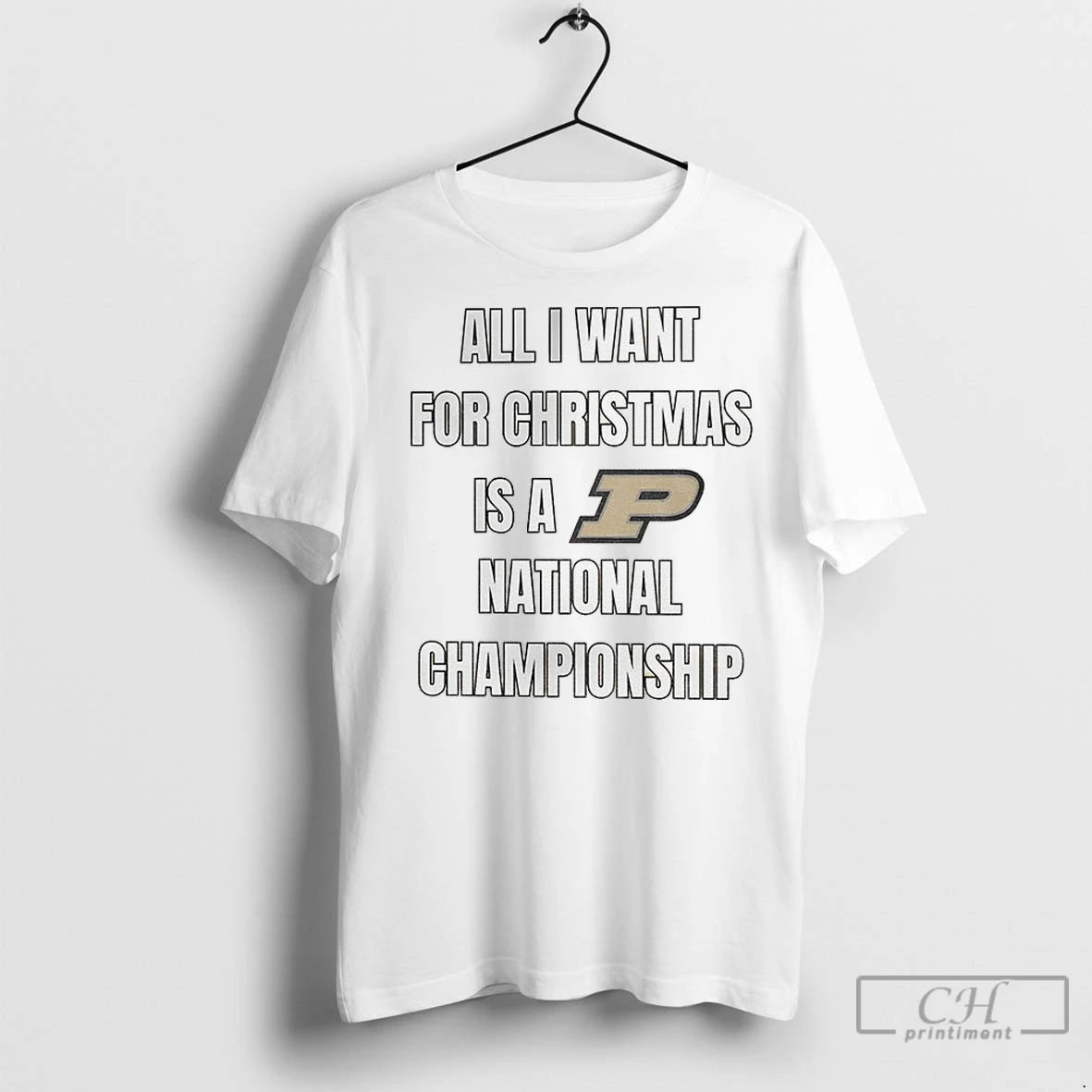 Premium Purdue University All I Want For Christmas Is A National Champions T-Shirts, Hoodie, Sweatshirt | InkNestWear.com