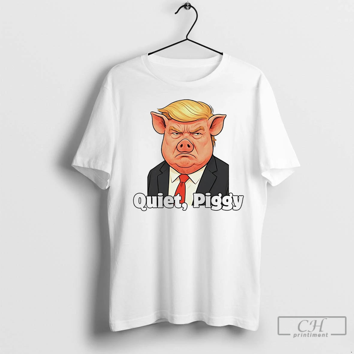 Premium Quiet Piggy Trump Pig T-Shirts, Hoodie, Sweatshirt | InkNestWear.com