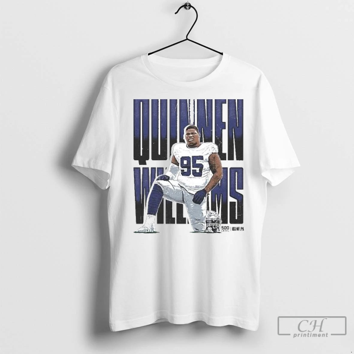Premium Quinnen Williams Dallas Name Retro Circle White T-Shirts, Hoodie, Sweatshirt | InkNestWear.com