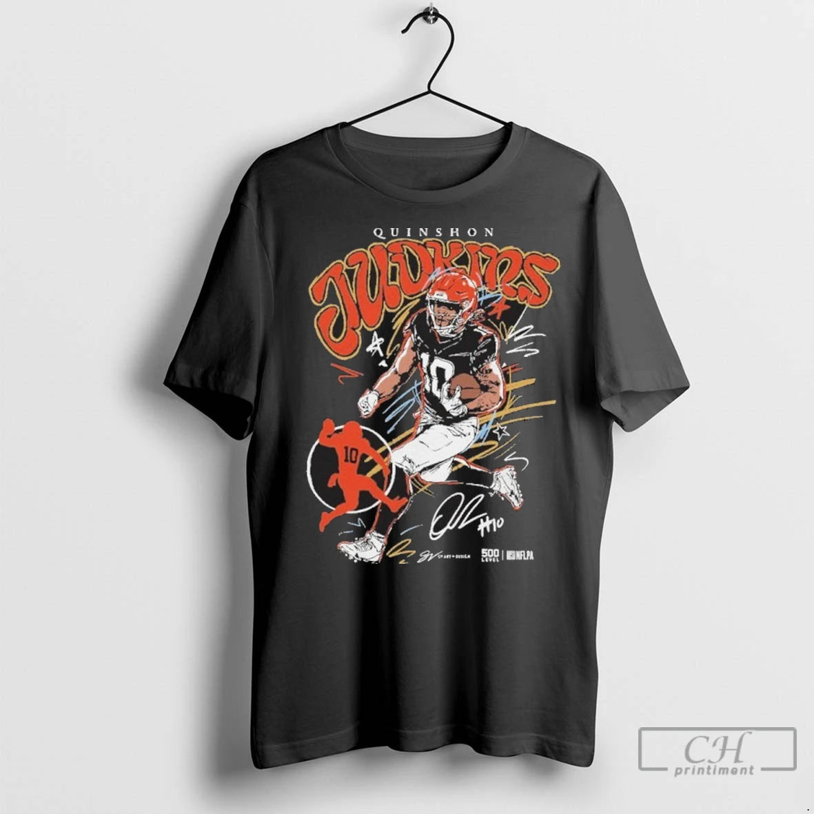 Premium Quinshon Judkins Cleveland Browns Scribble T-Shirts, Hoodie, Sweatshirt | InkNestWear.com