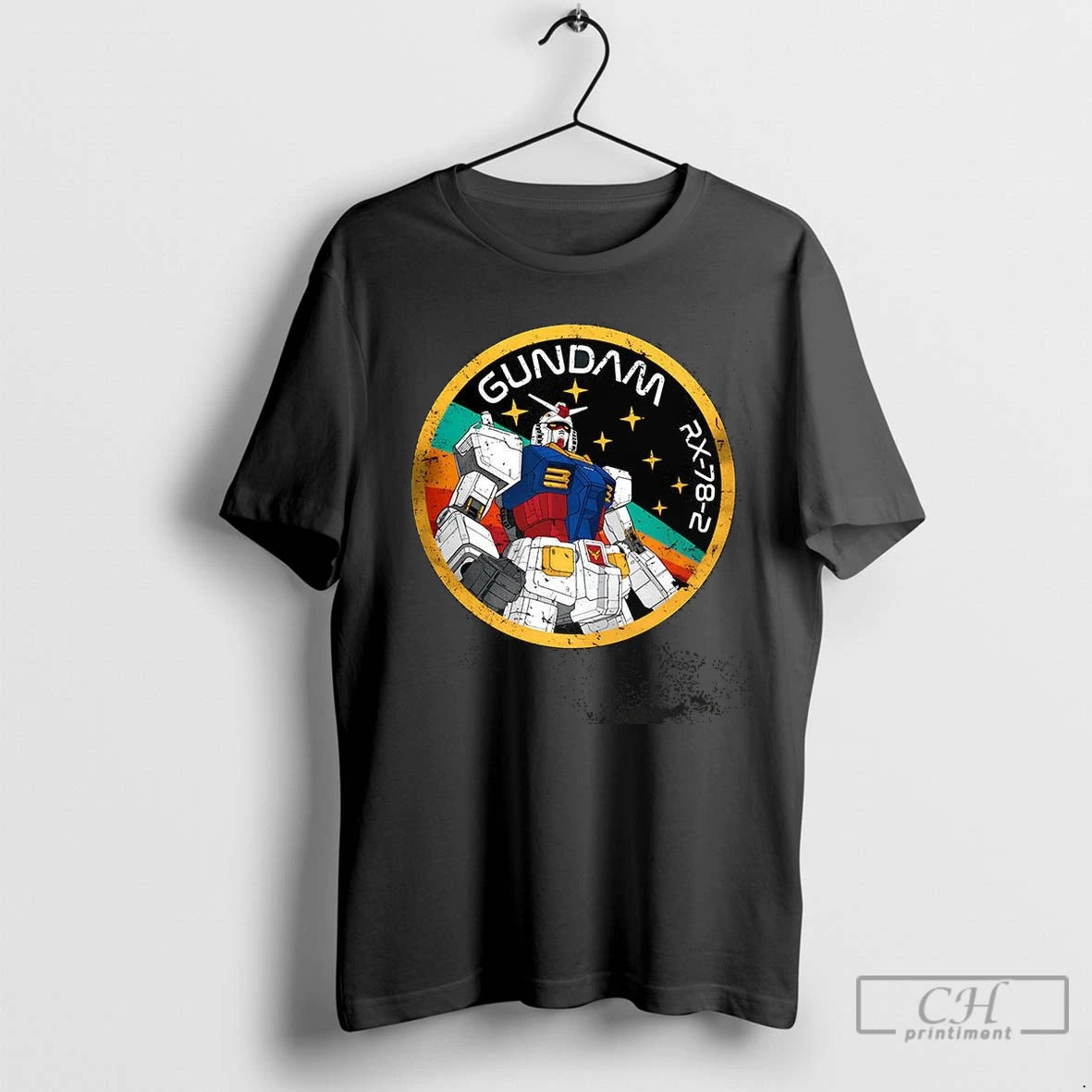 Premium Rx 78 2 Patch Gundam Anime Rainbow T-Shirts, Hoodie, Sweatshirt | InkNestWear.com