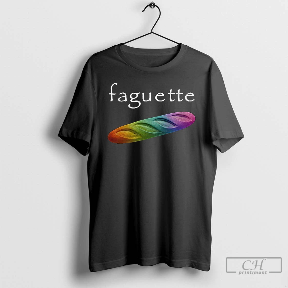 Premium Rainbow Baguette Meme T Shirts Hoodie, Sweatshirt | InkNestWear.com