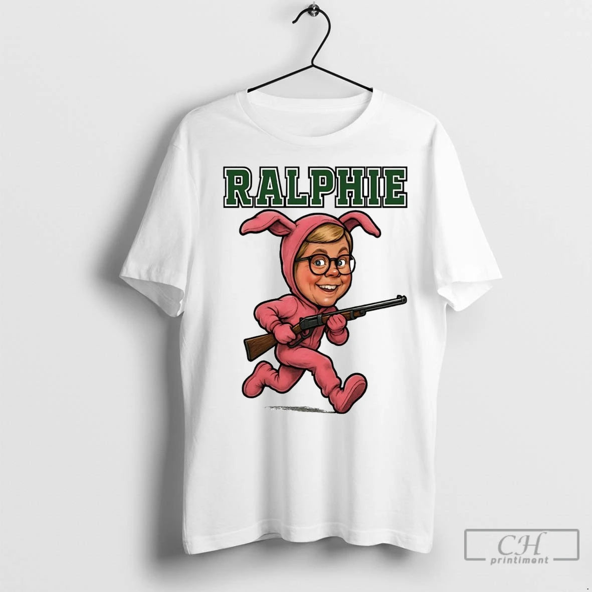 Premium Ralphie Parker Bunny Caricature Christmas T-Shirts, Hoodie, Sweatshirt | InkNestWear.com