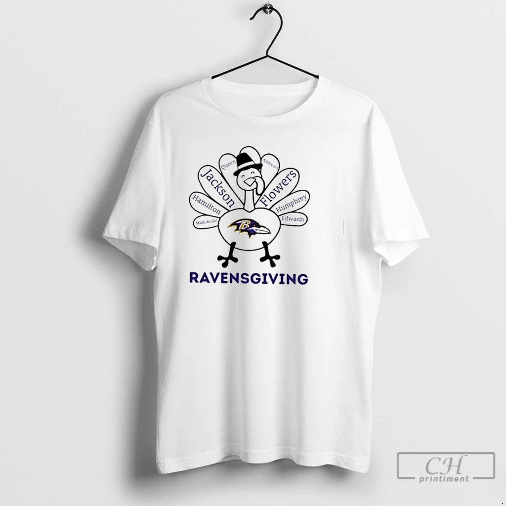 Premium Ravensgiving Baltimore Ravens X Thanksgiving T Shirts Hoodie, Sweatshirt | InkNestWear.com
