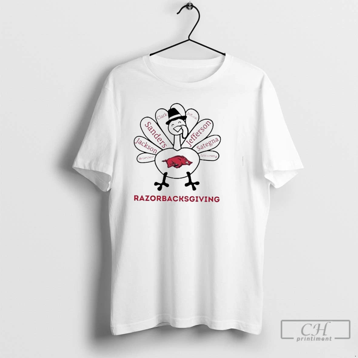 Premium Razorbacksgiving Arkansas Razorbacks X Thanksgiving T Shirts Hoodie, Sweatshirt | InkNestWear.com