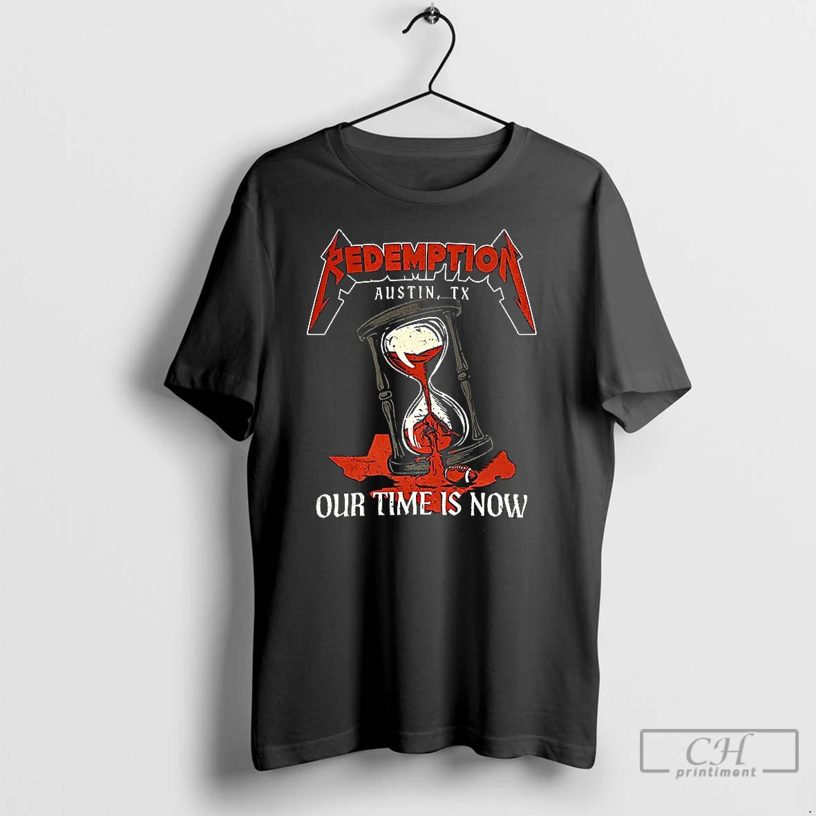 Premium Redemption Austin Our Time Is Now T-Shirts, Hoodie, Sweatshirt | InkNestWear.com