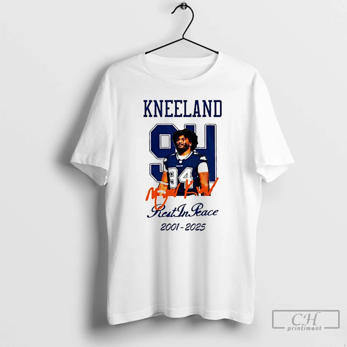 Premium Rest In Peace Kneeland Forever 94 2001 2025 T Shirts Hoodie, Sweatshirt | InkNestWear.com