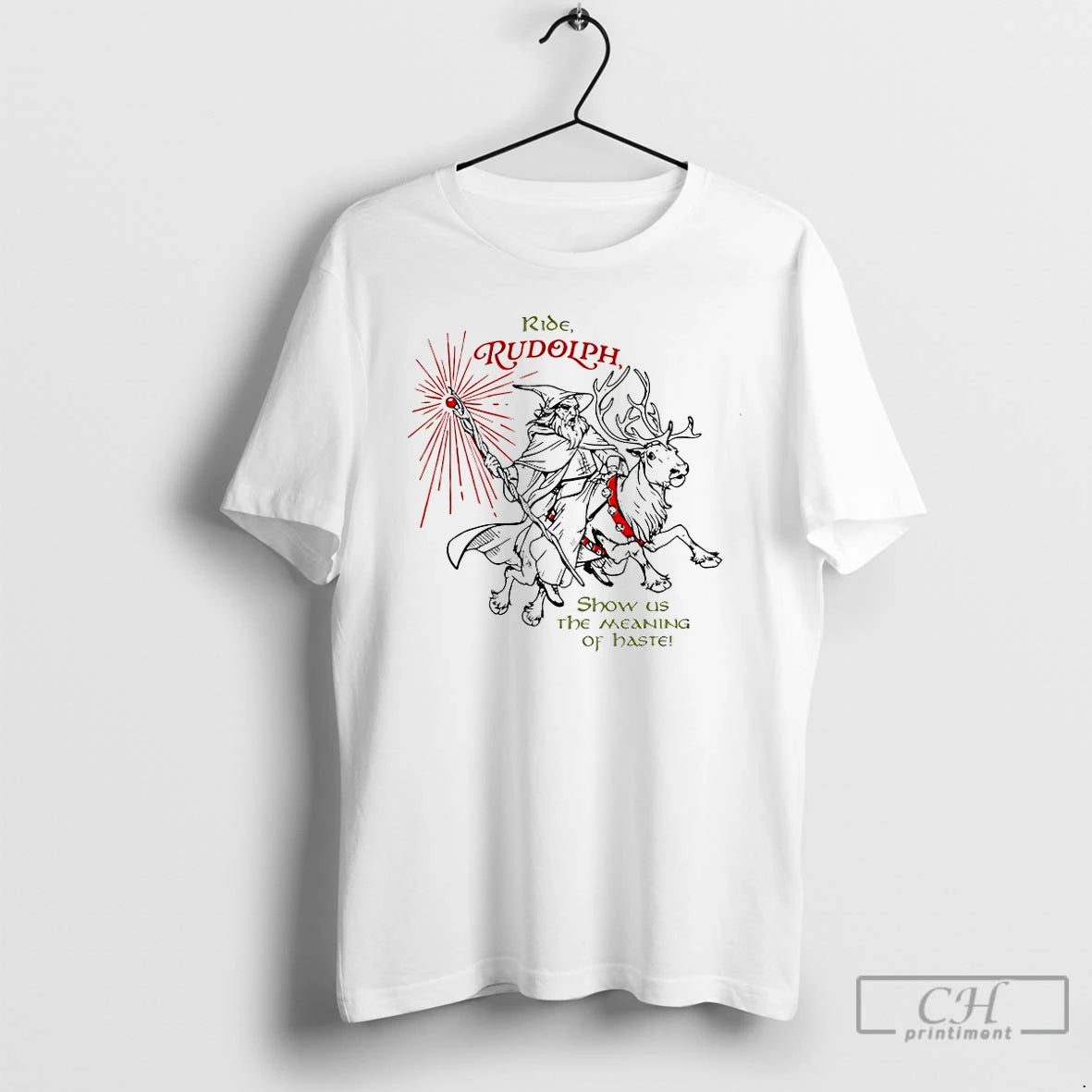 Premium Ride Rudolph Show Us The Meaning Of Haste T Shirts Hoodie, Sweatshirt | InkNestWear.com