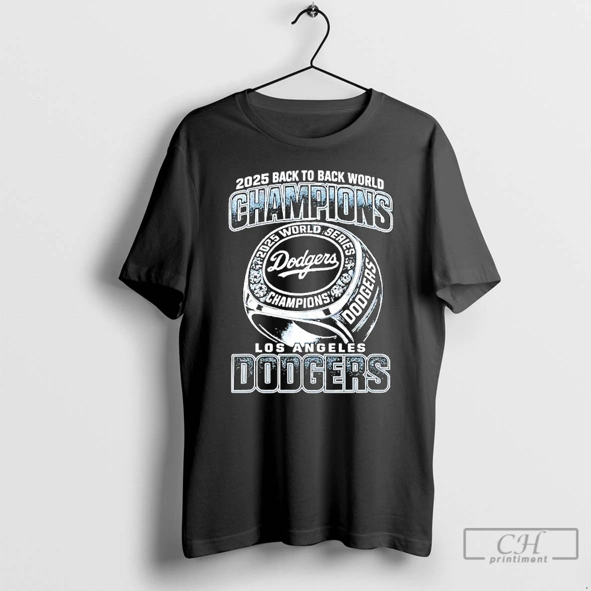 Premium Ring Of 2025 Back To Back World Champions Los Angeles Dodgers T Shirts Hoodie, Sweatshirt | InkNestWear.com