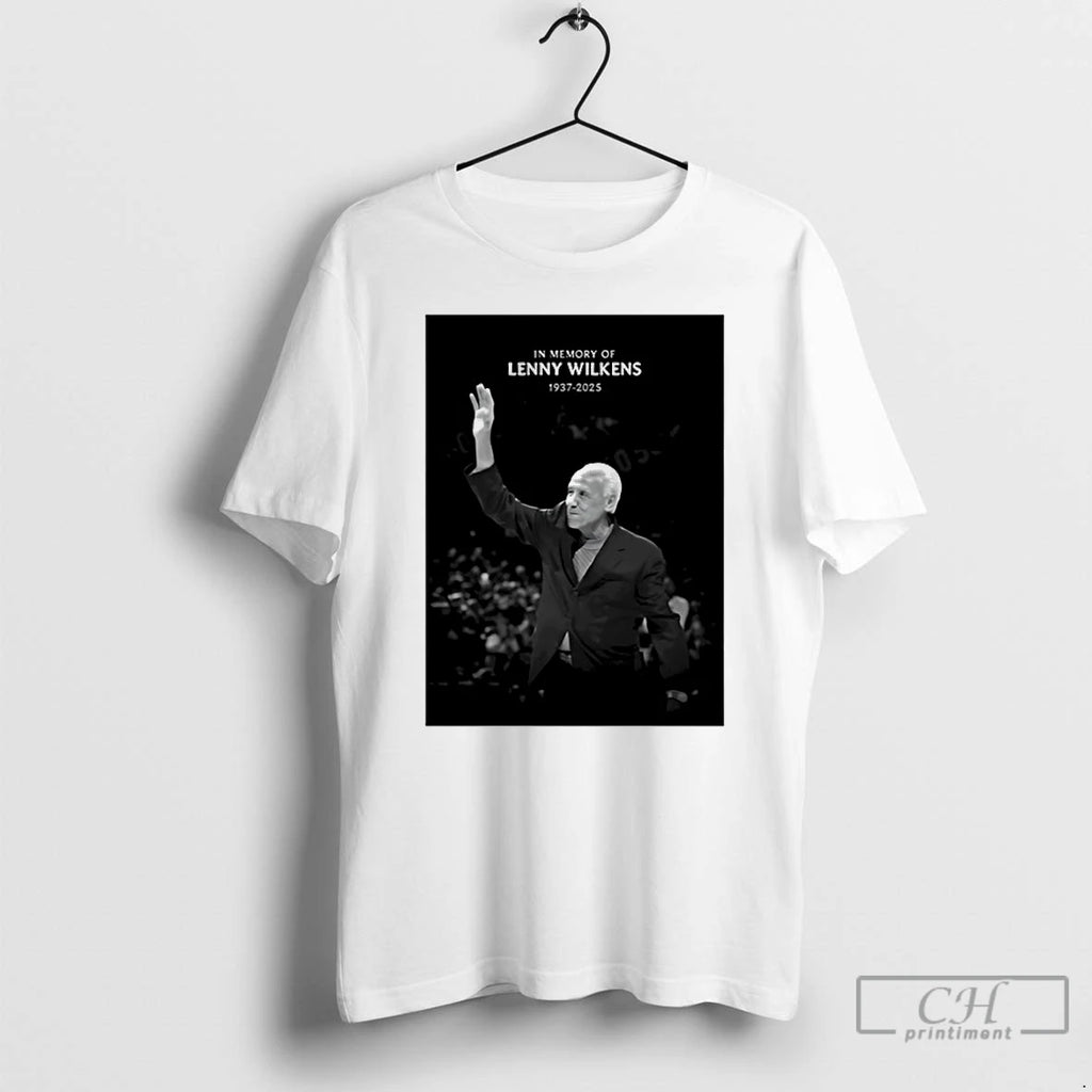 Premium Rip Coach Lenny Wilkens 1937 2025 T Shirts Hoodie, Sweatshirt | InkNestWear.com