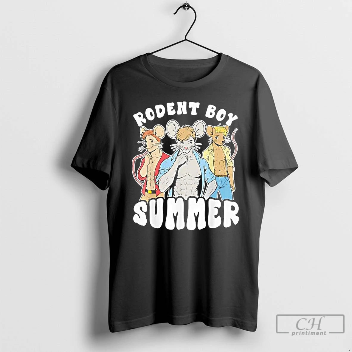Premium Rodent Boy Summer Mouse Men T Shirts Hoodie, Sweatshirt | InkNestWear.com