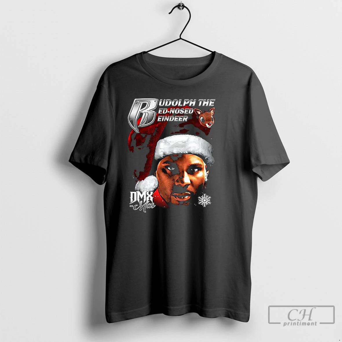 Premium Rudolph The Red Nosed Reindeer Christmas Hat T Shirts Hoodie, Sweatshirt | InkNestWear.com