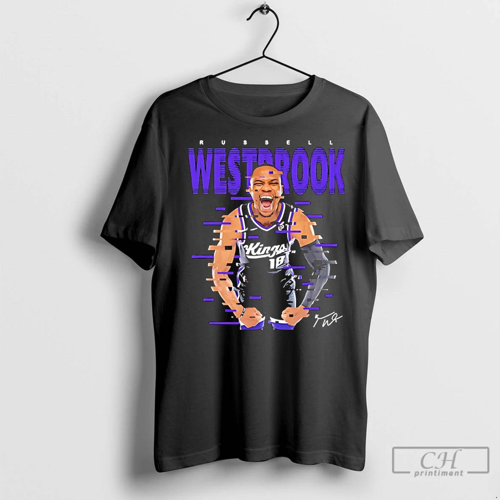 Premium Russell Westbrook Flexing Sacramento Kings T-Shirts, Hoodie, Sweatshirt | InkNestWear.com