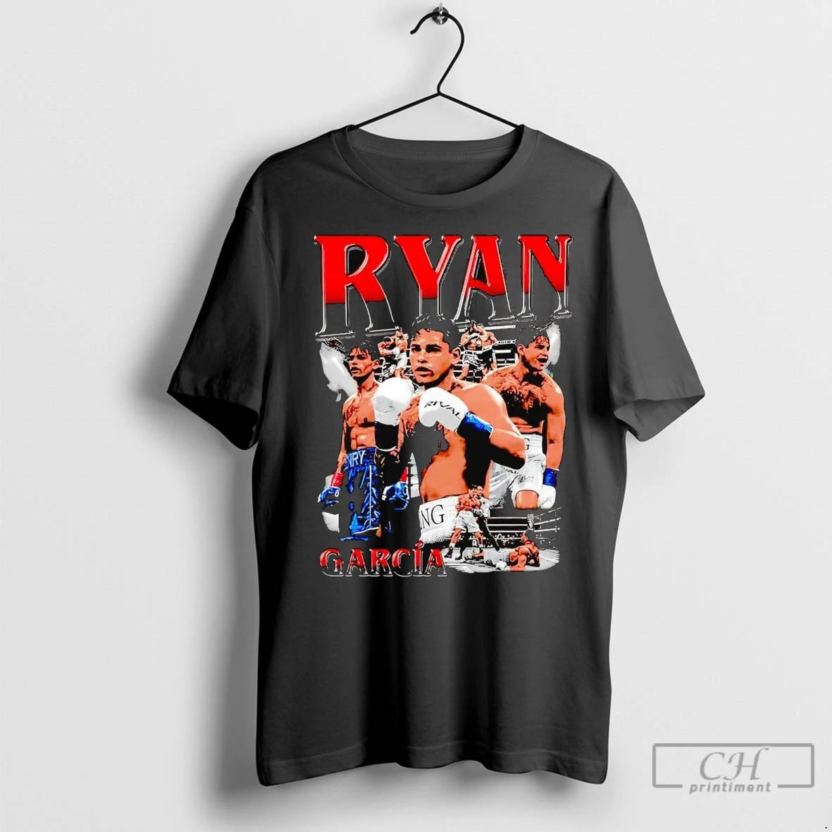 Premium Ryan Garcia Picture Collage 2 Sided T-Shirts, Hoodie, Sweatshirt | InkNestWear.com