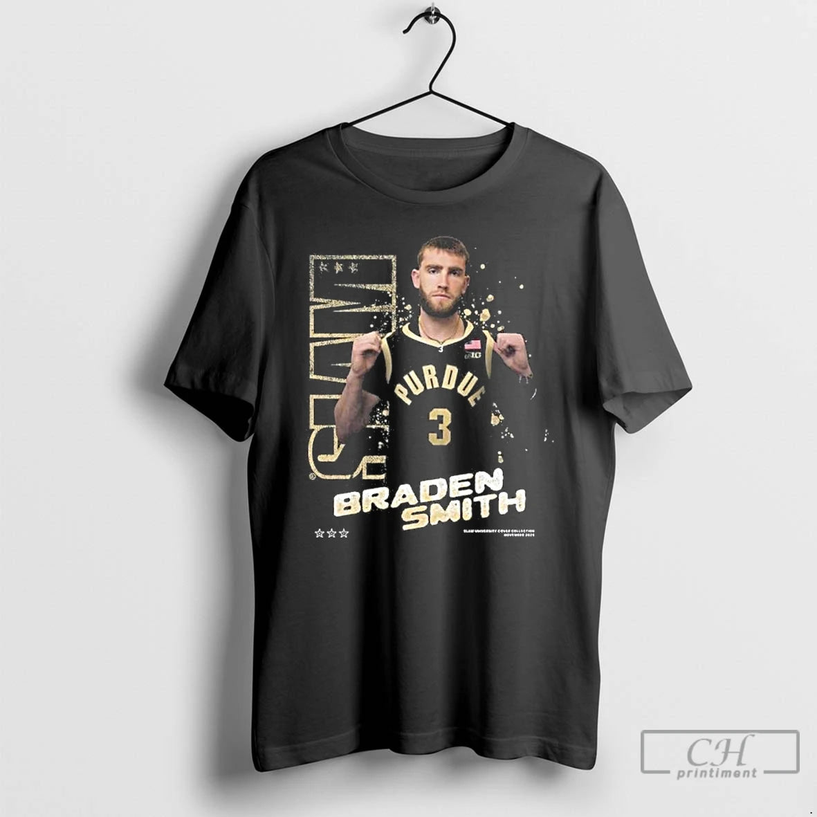 Premium Slam Braden Smith Purdue Boilermaker T Shirts Hoodie, Sweatshirt | InkNestWear.com