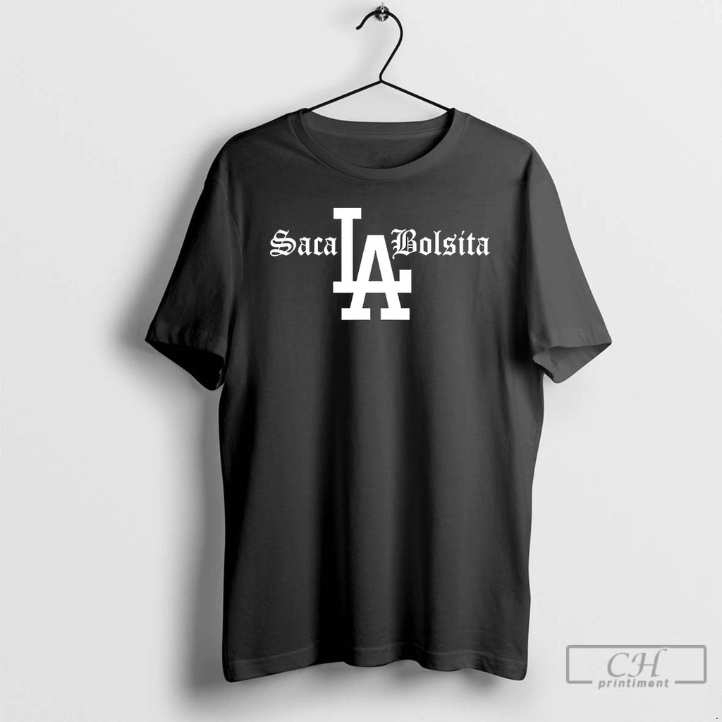 Premium Saca Los Angeles Dodgers Bolsita T Shirts Hoodie, Sweatshirt | InkNestWear.com