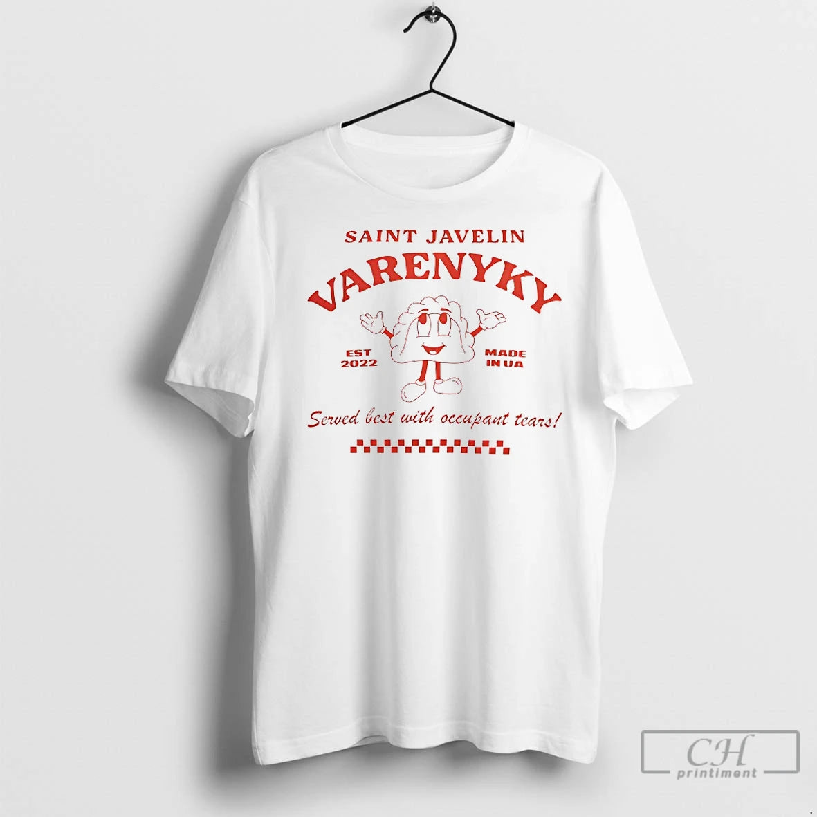 Premium Saint Javelin Varenyky Served Best With Occupant Tears T-Shirts, Hoodie, Sweatshirt | InkNestWear.com