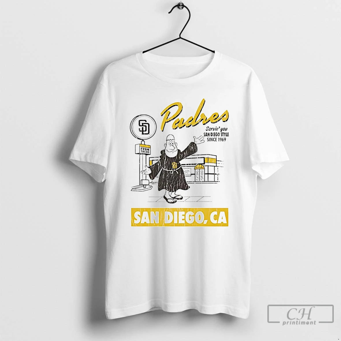 San Diego Padres Serving You San Diego Since 1969 T-Shirts, Hoodie, Sweatshirt