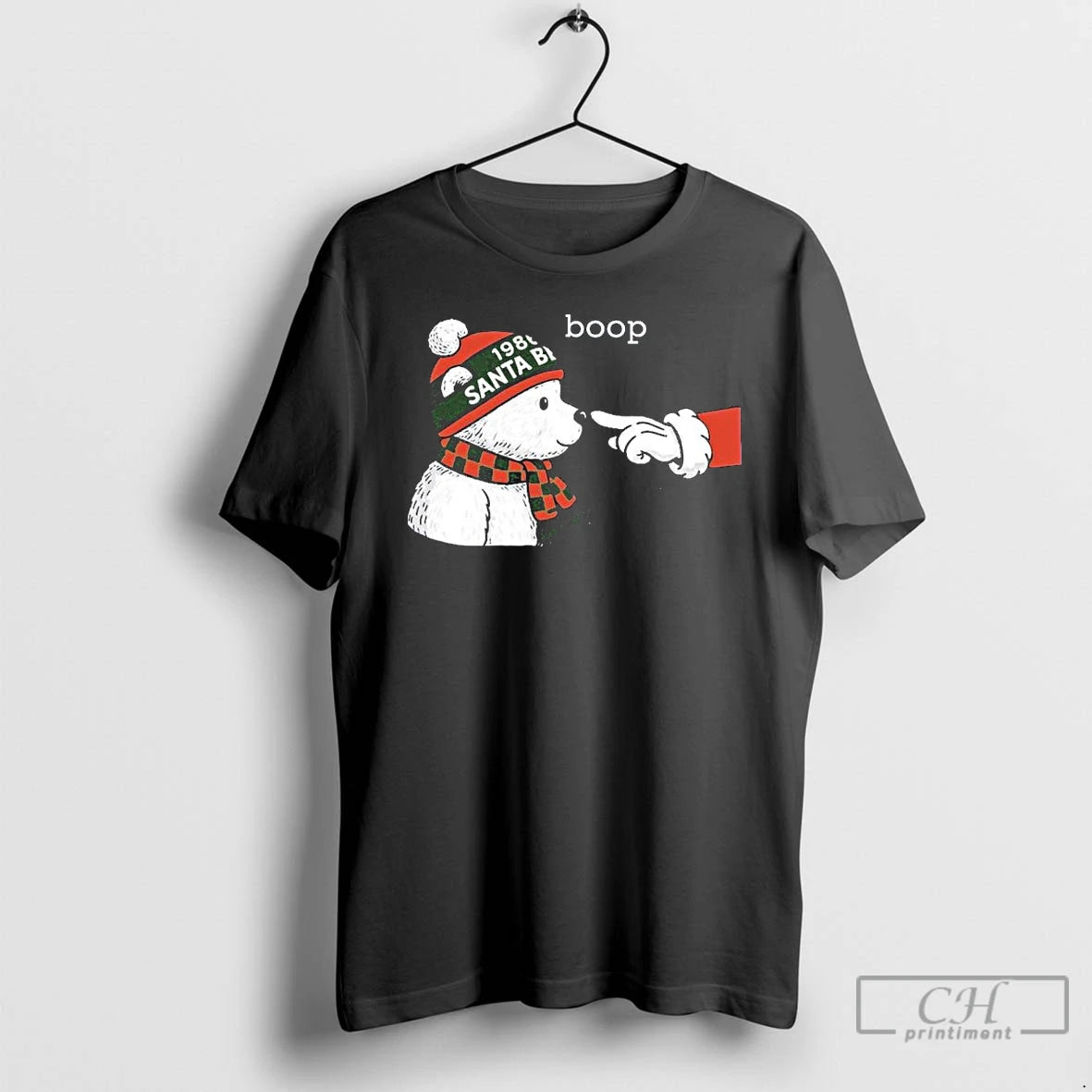 Premium Santa Bear Boop Minnesota Christmas T Shirts Hoodie, Sweatshirt | InkNestWear.com