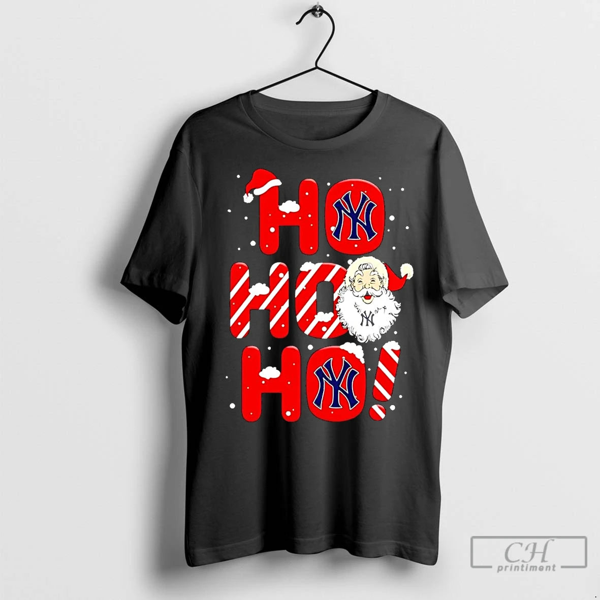 Premium Santa Claus New York Yankees Ho Ho Ho Merry Christmas T-Shirts, Hoodie, Sweatshirt | InkNestWear.com