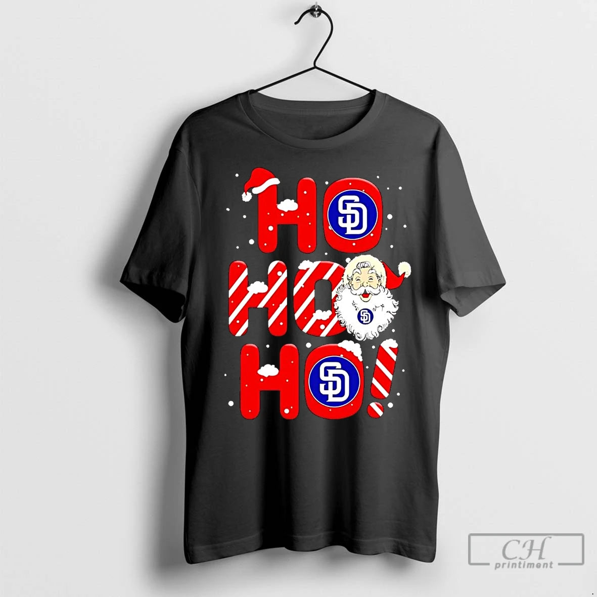 Premium Santa Claus San Diego Padres Ho Ho Ho Merry Christmas T-Shirts, Hoodie, Sweatshirt | InkNestWear.com