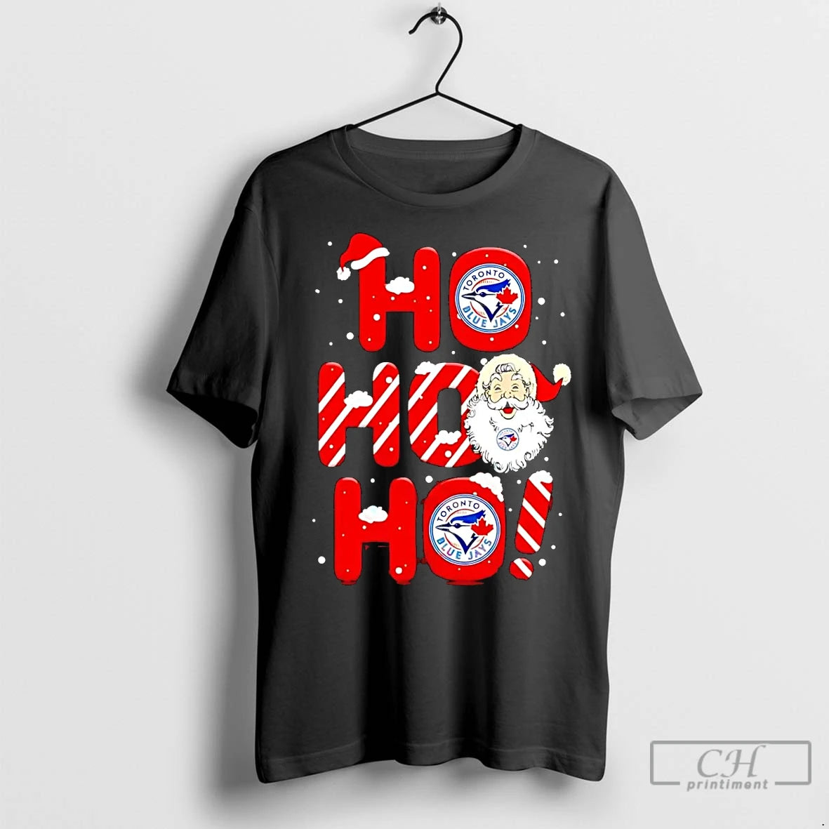 Premium Santa Claus Toronto Blue Jays Ho Ho Ho Merry Christmas T-Shirts, Hoodie, Sweatshirt | InkNestWear.com