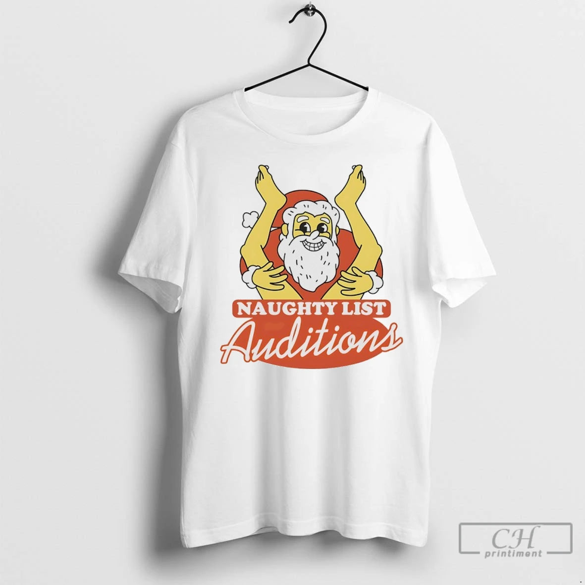 Premium Santa Claus Naughty List Auditions T-Shirts, Hoodie, Sweatshirt | InkNestWear.com
