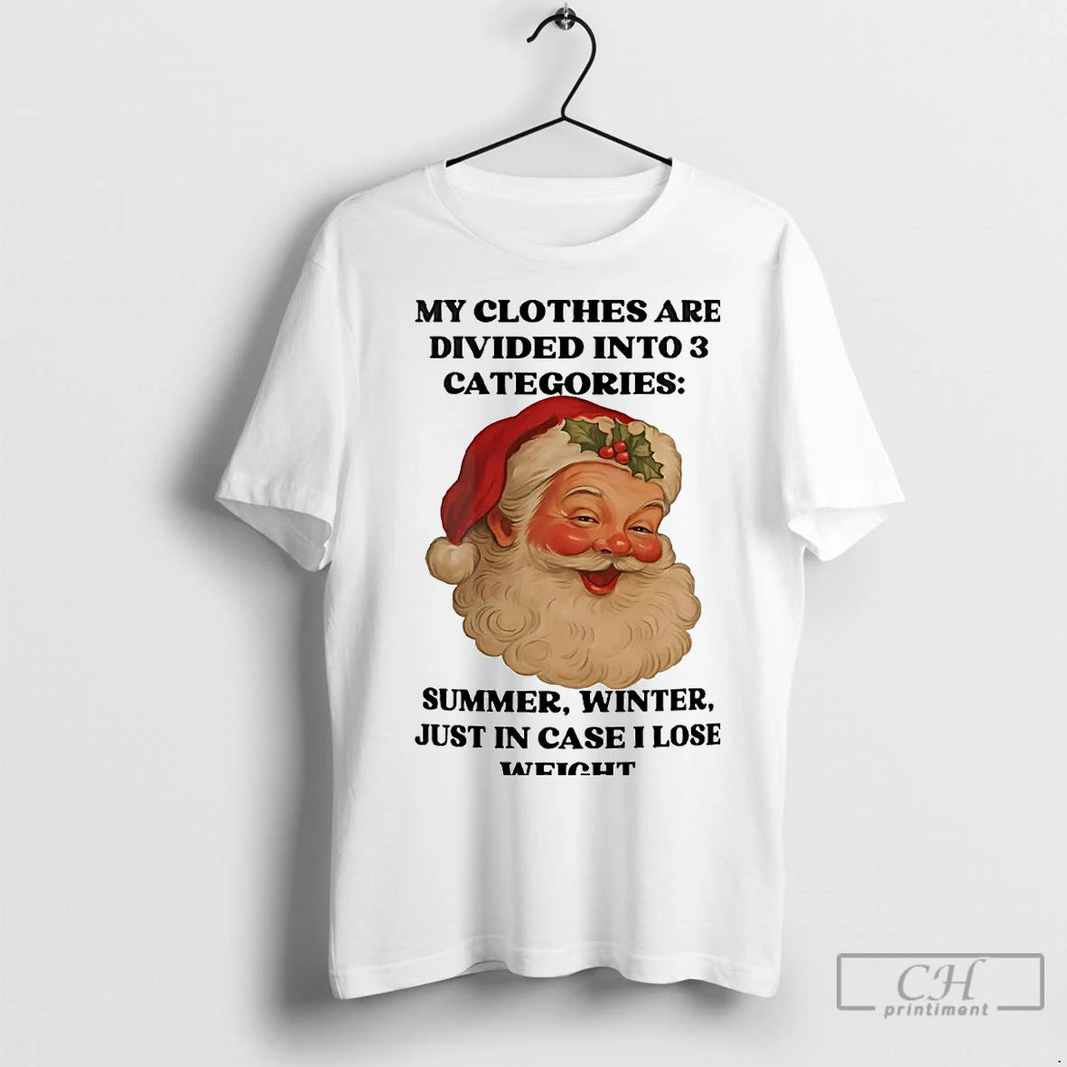 Premium Santa My Clothes Are Divided Into 3 Categories T-Shirts, Hoodie, Sweatshirt | InkNestWear.com