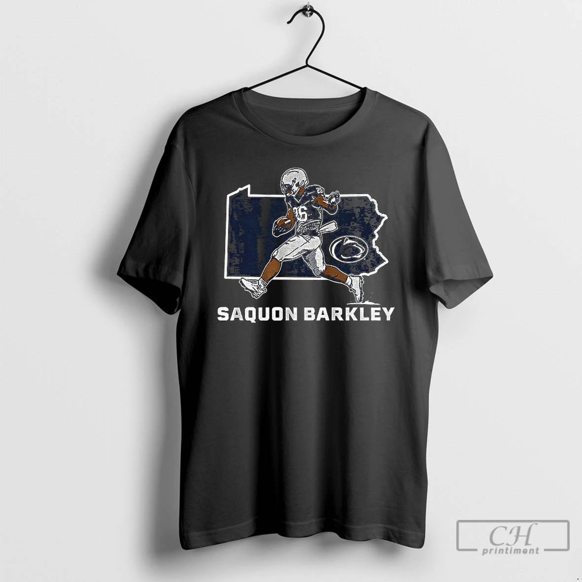 Premium Saquon Barkley State Star Penn State Nittany Lions Football T-Shirts, Hoodie, Sweatshirt | InkNestWear.com