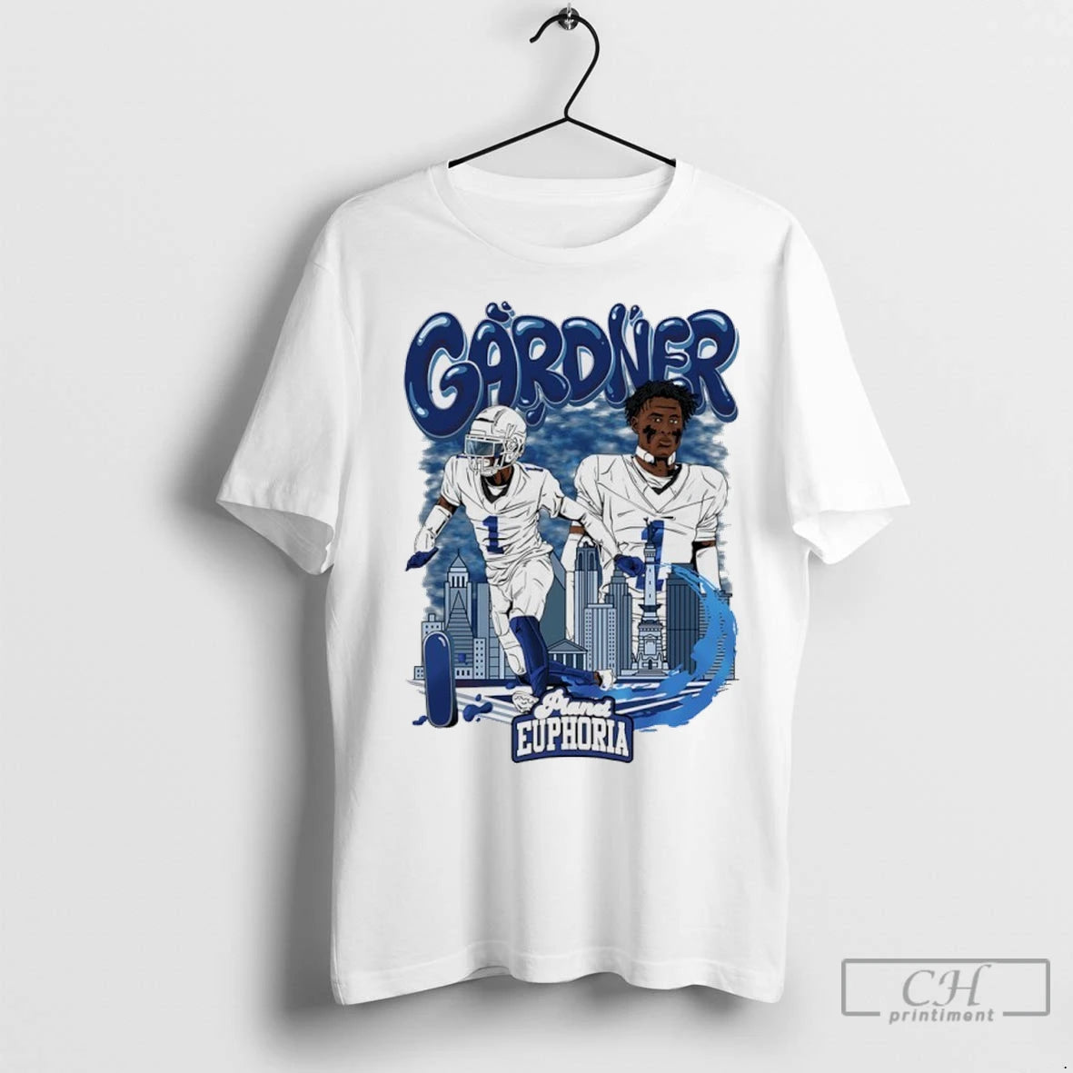 Premium Sauce Gardner Indianapolis Colts City Skyline Graffiti T-Shirts, Hoodie, Sweatshirt | InkNestWear.com