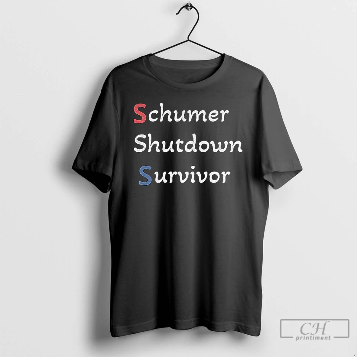 Premium Schumer Shutdown Survivor T Shirts Hoodie, Sweatshirt | InkNestWear.com