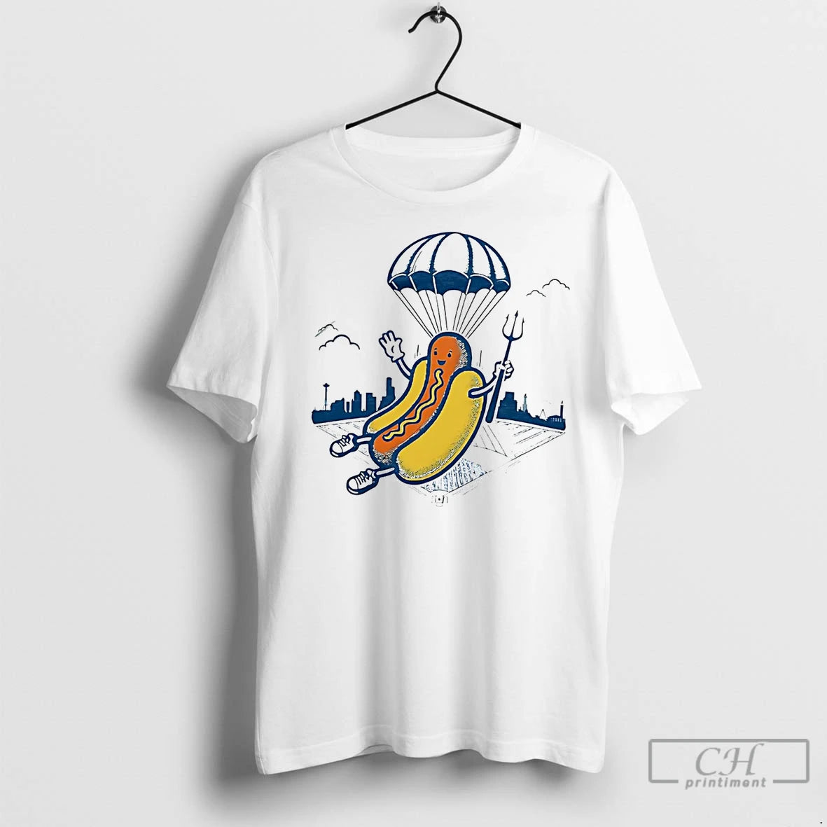 Premium Seattle Mariners Hot Dogs From Heaven T-Shirts, Hoodie, Sweatshirt | InkNestWear.com