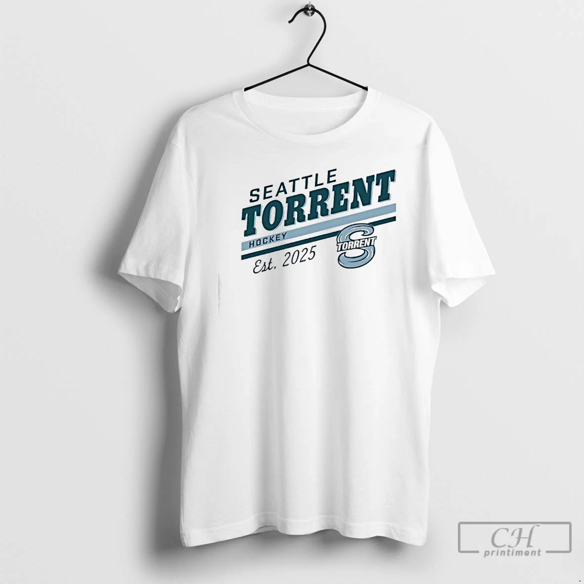 Premium Seattle Torrent Hockey Est 2025 Logo T Shirts Hoodie, Sweatshirt | InkNestWear.com