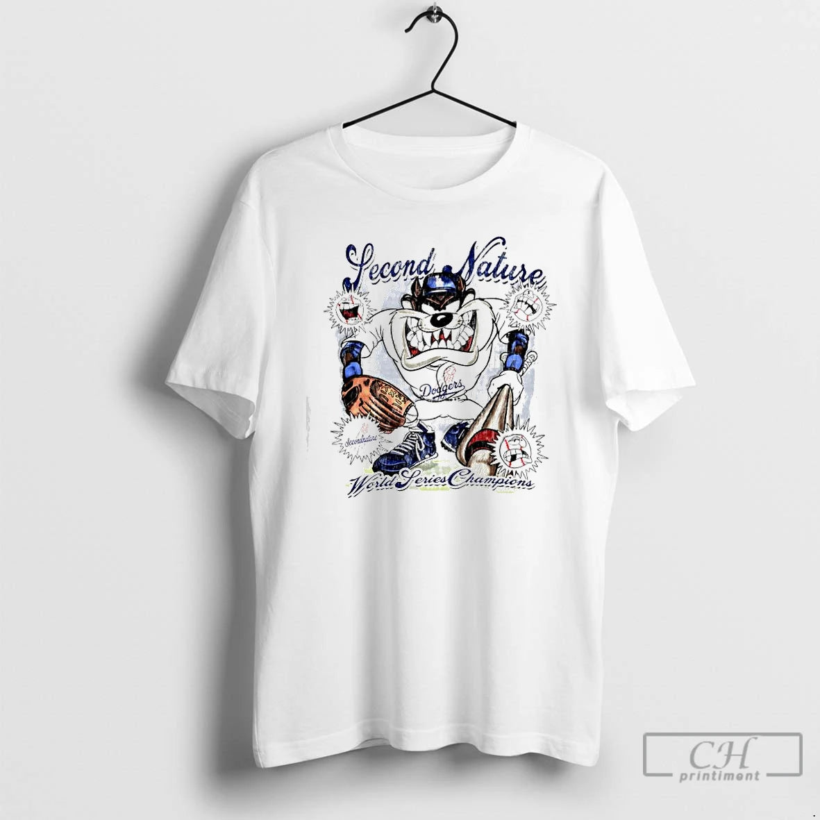 Premium Second Nature Taz On Deck World Series Champions Graphic T Shirts Hoodie, Sweatshirt | InkNestWear.com