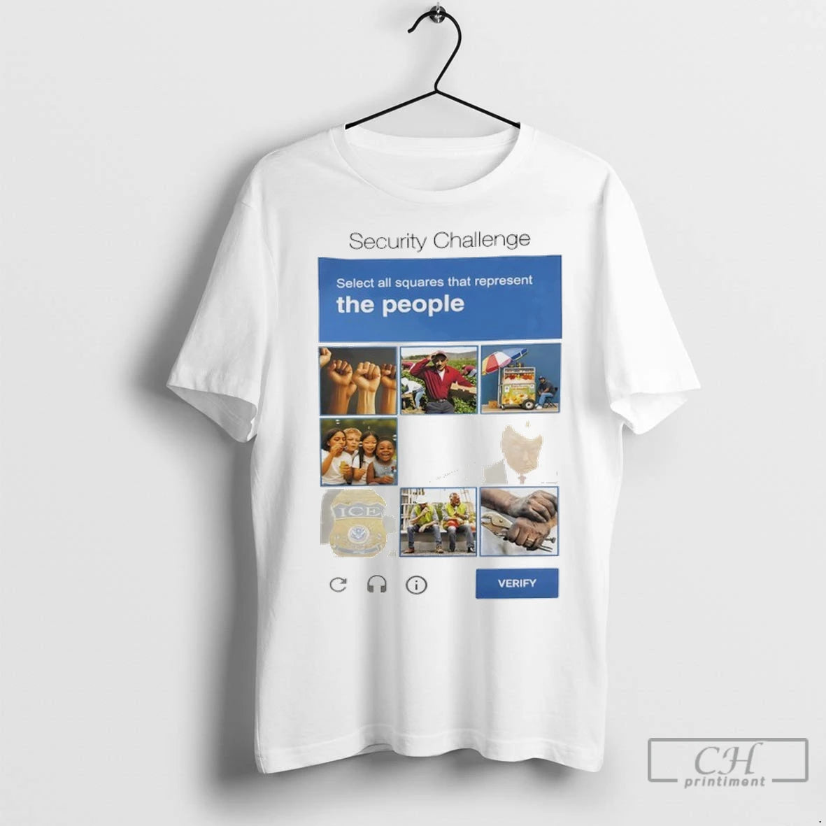 Premium Security Challenge Select All Squares That Represent The People Anti Trump T-Shirts, Hoodie, Sweatshirt