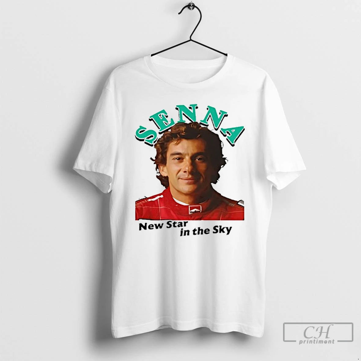 Premium Senna New Star In The Sky Lewis Hamilton T Shirts Hoodie, Sweatshirt | InkNestWear.com