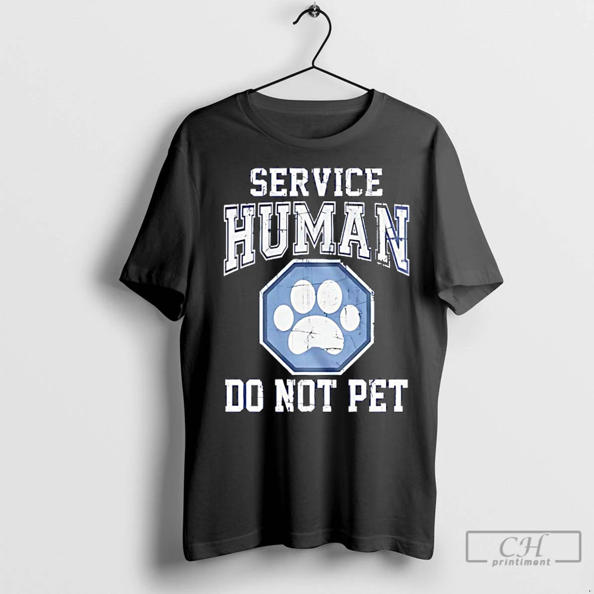 Premium Service Human Do Not Pet Dog Paw T-Shirts, Hoodie, Sweatshirt | InkNestWear.com