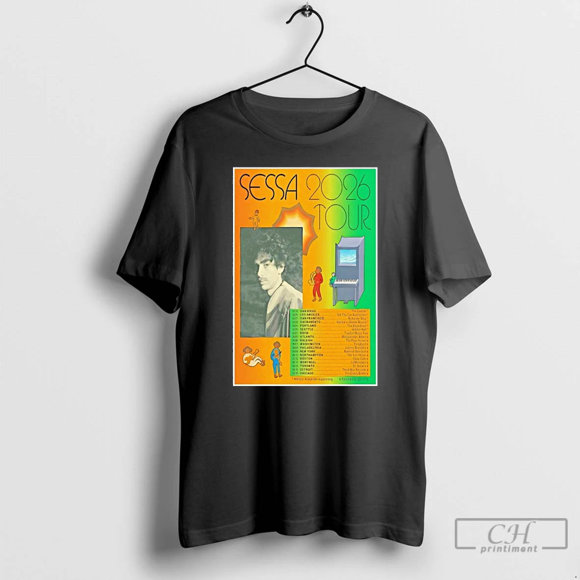 Premium Sessa America And Canada Tour 2026 T Shirts Hoodie, Sweatshirt | InkNestWear.com